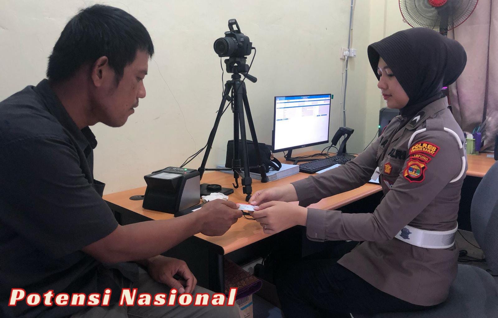 Satlantas Polres Pesisir Barat Buka Pelayanan Perpanjangan Dan Pembuatan SIM