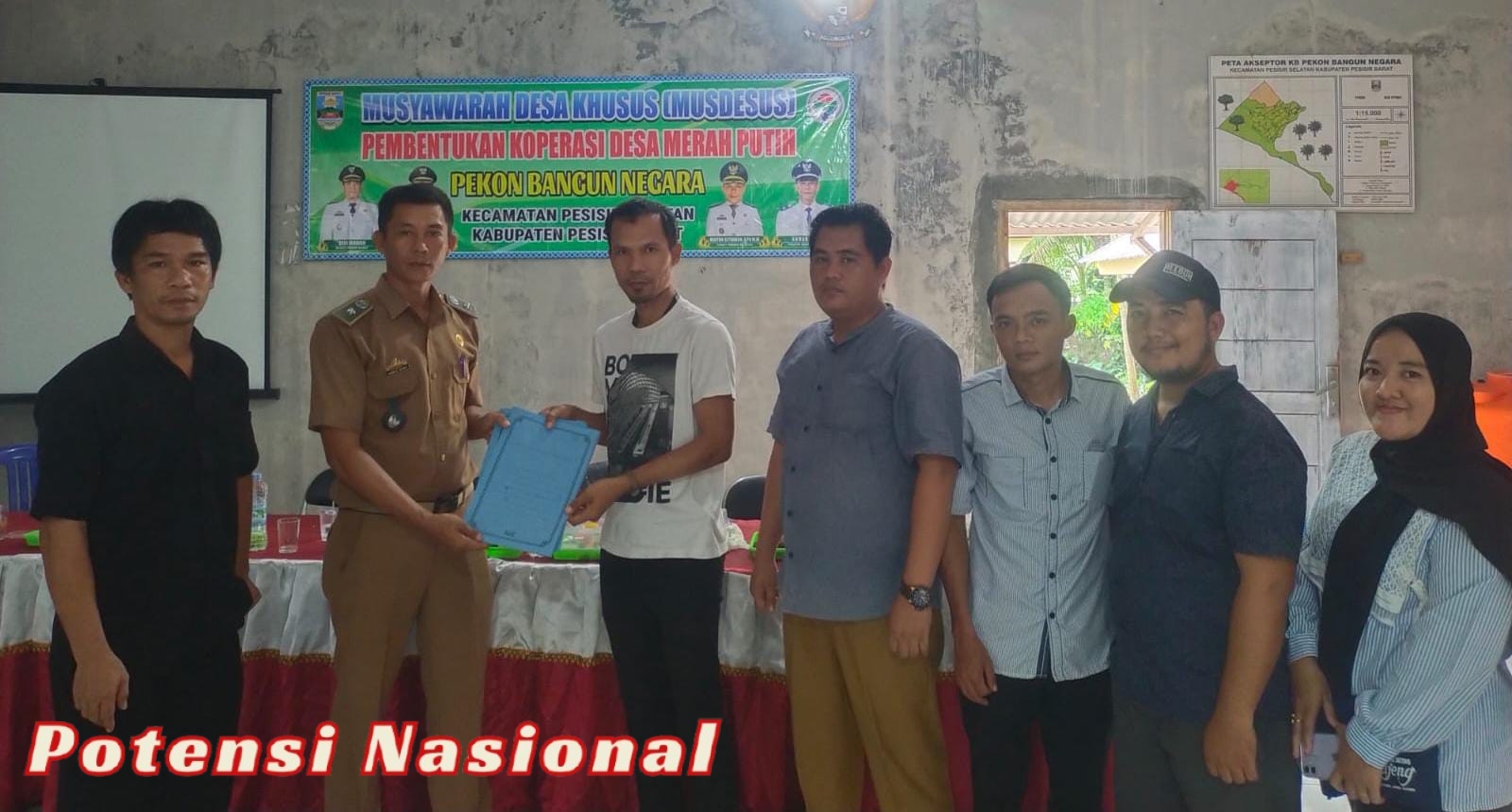 Pemdes Bangun Negara Bentuk Koperasi Merah Putih, Ahmad Kahpi Pimpin Musdesus