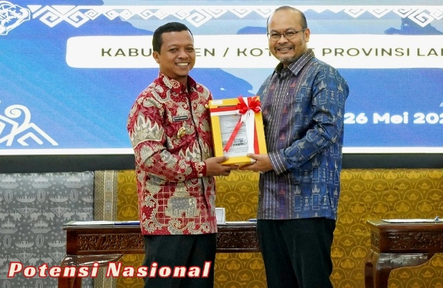 Pemkab Pringsewu Raih WTP Sepuluh Kali Berturut-turut