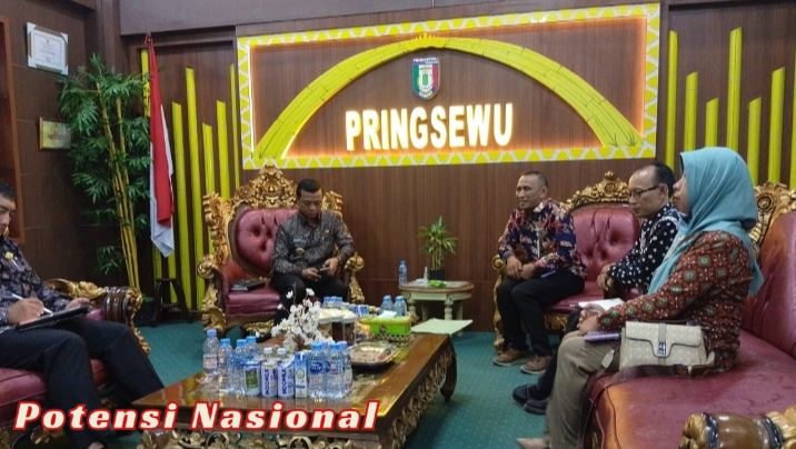 TPP P3MD Pringsewu Audiensi dengan Bupati: Sinergikan Program Nasional dan Daerah