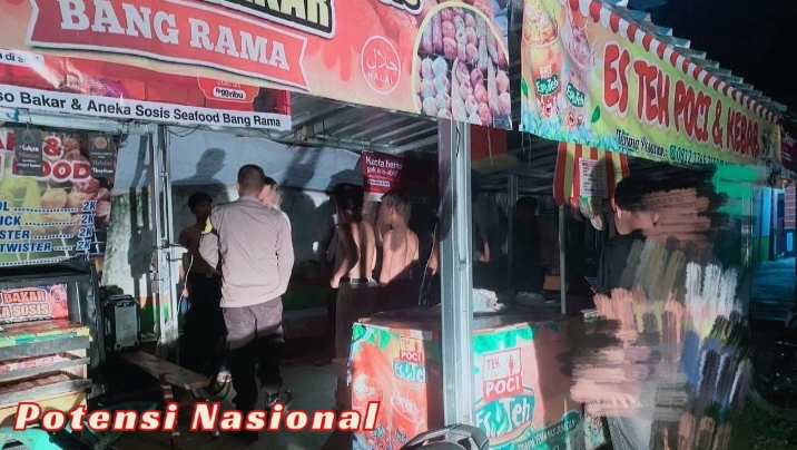 Polsek Baradatu Amankan Delapan Remaja Pesta Miras di Lapangan Sriwijaya