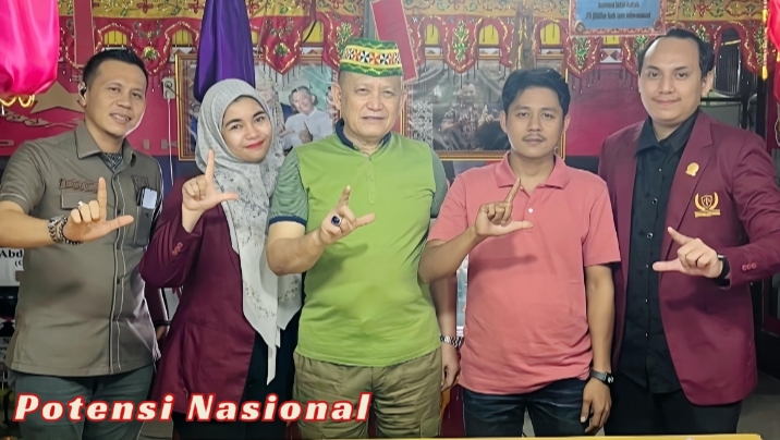 ABR-Indonesia dan Manajemen Akarpost.com Bersilaturahmi ke Lamban Gedung Kuning, Perkuat Komitmen Penegakan Hukum