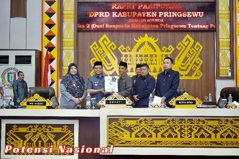 Bupati Pringsewu Ajukan Dua Rancangan Peraturan Daerah