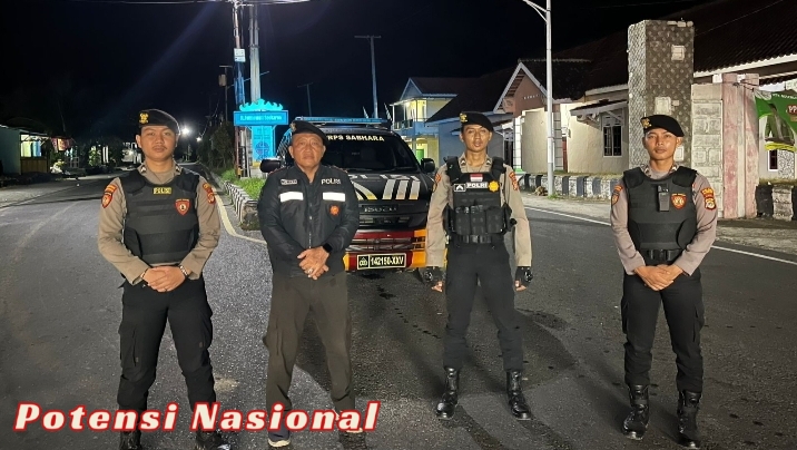 Antisipasi Tindak Kejahatan Premanisme dan C3, Sat Samapta Polres Pesisir Barat Gencarkan Patroli Rutin