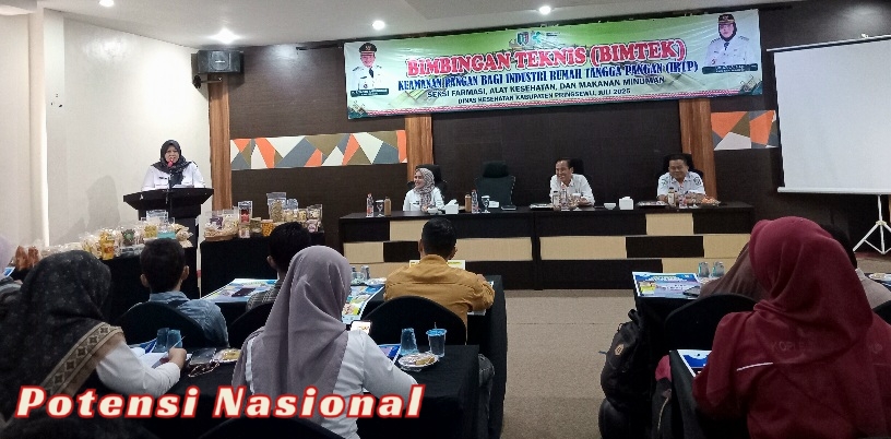 Pelaku Usaha IRTP di Pringsewu Ikuti Bimtek Keamanan Pangan