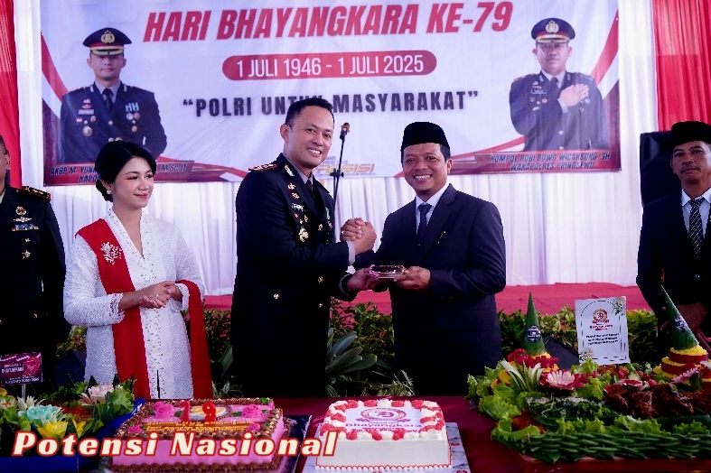 Hari Bhayangkara, Bupati Harapkan Polri Dukung Pringsewu Makmur