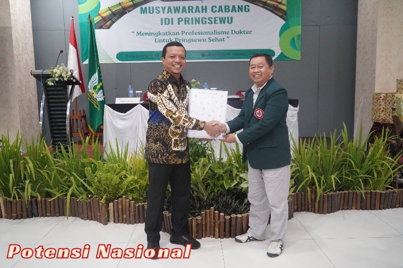 Riyanto Pamungkas Buka Musyawarah Cabang IDI Kabupaten Pringsewu