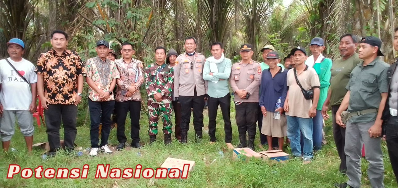 Kapolres Way Kanan Ajak Warga Gedung Jaya Negara Batin, Berkolaborasi Jaga Kamtibmas