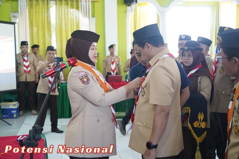 Mabicab, Kwarcab, LPK & DKC Gerakan Pramuka Kabupaten Pringsewu 2025-2030 Dilantik
