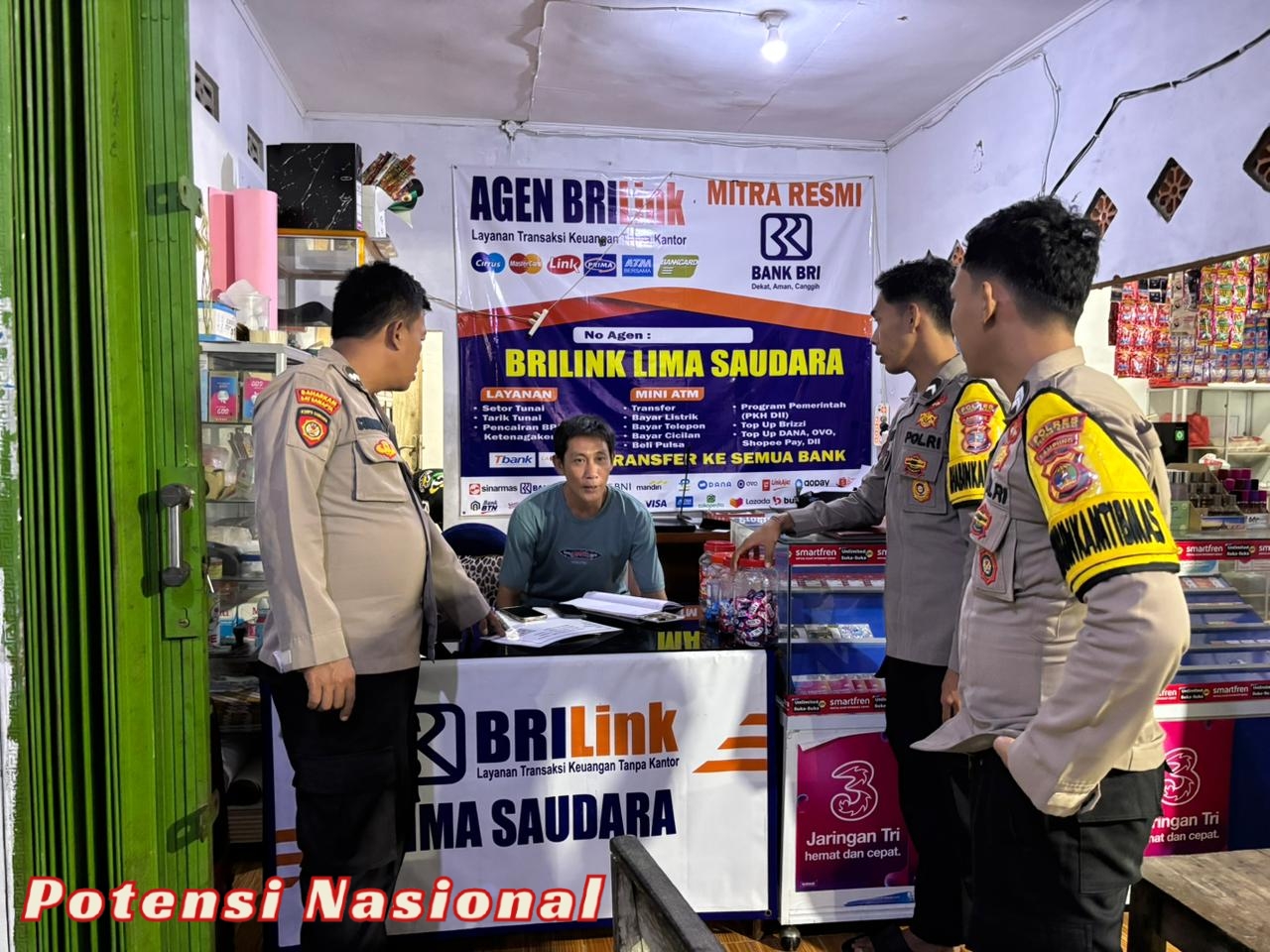 Polsek Bengkunat Gelar Patroli Rutin Antisipasi Premanisme dan C3