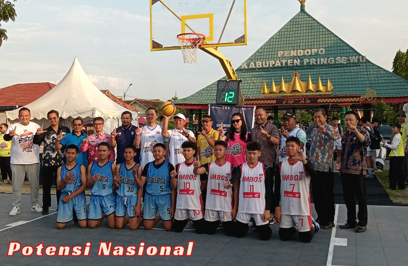 Bupati Pringsewu Buka Road to QRIS 3X3 Siger Slam 2025