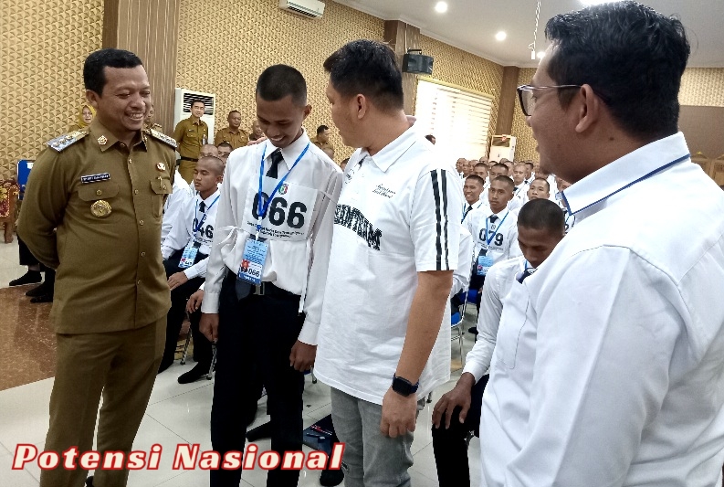 Dibuka Bupati Pringsewu, Ratusan Peserta Ikuti Tes Seleksi Program Magang Ke Jepang