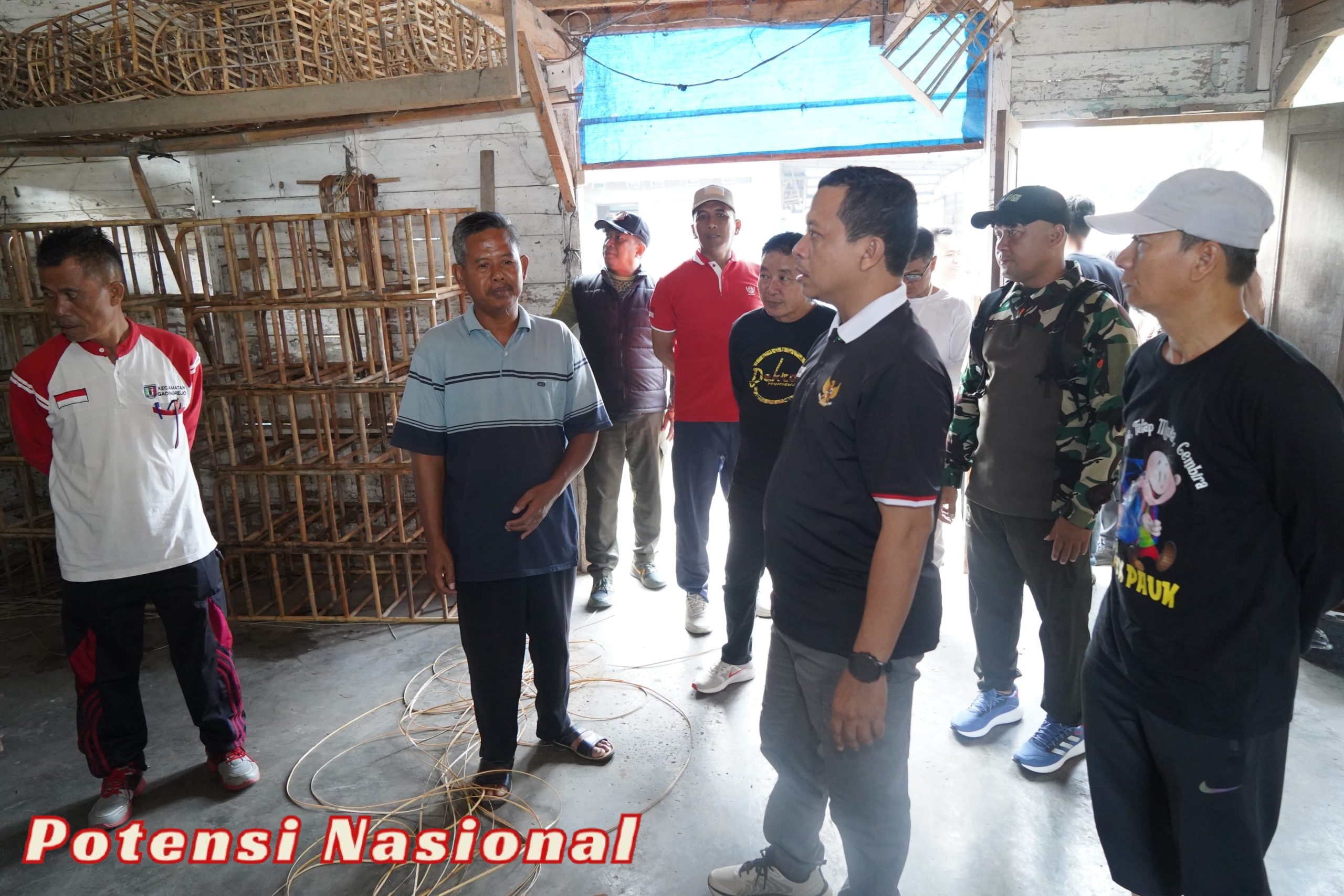 Bupati Pringsewu Kunjungi UMKM Di Pekon Wonodadi