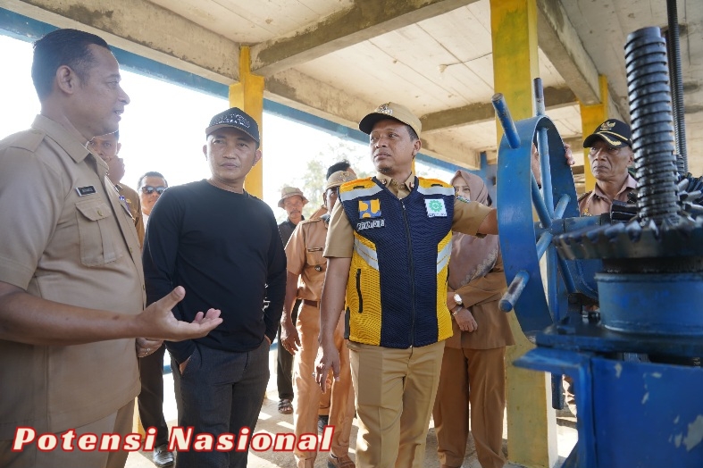 Bupati Pringsewu Tinjau Bendungan Way Gatel & SPALDS