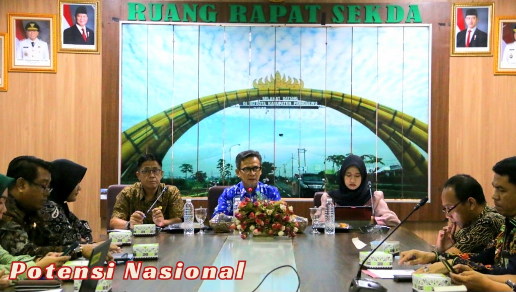 Satgas Makan Bergizi Gratis Pringsewu Gelar Rakor