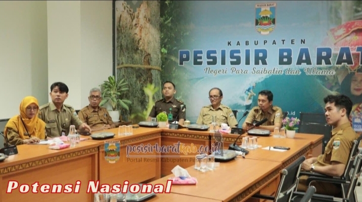 Pemkab Pesibar Ikuti Rakor Pengendalian Inflasi Daerah Tahun 2025