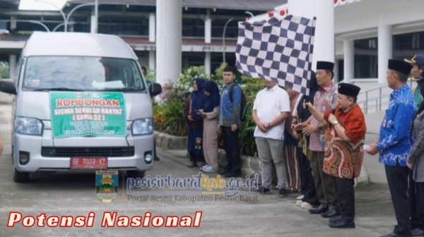 Wakil Bupati Irawan Topani Lepas Keberangkatan 32 Siswa Sekolah Rakyat