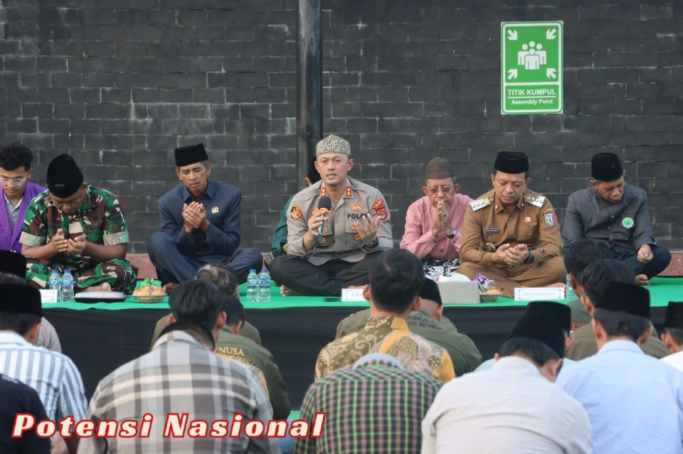 Bupati Pringsewu Hadiri Doa Bersama Lintas Agama