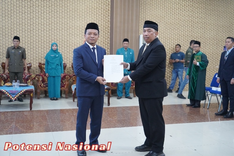 Ir.M.Andi Purwanto Resmi Jabat Sekdakab Pringsewu Lampung