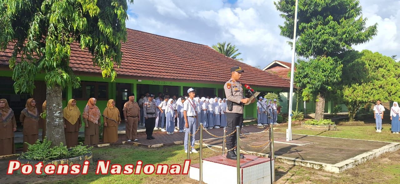Polsek Pesisir Selatan Edukasi Siswa SMAN 1 Soal Bahaya Kenakalan Remaja dan Bullying