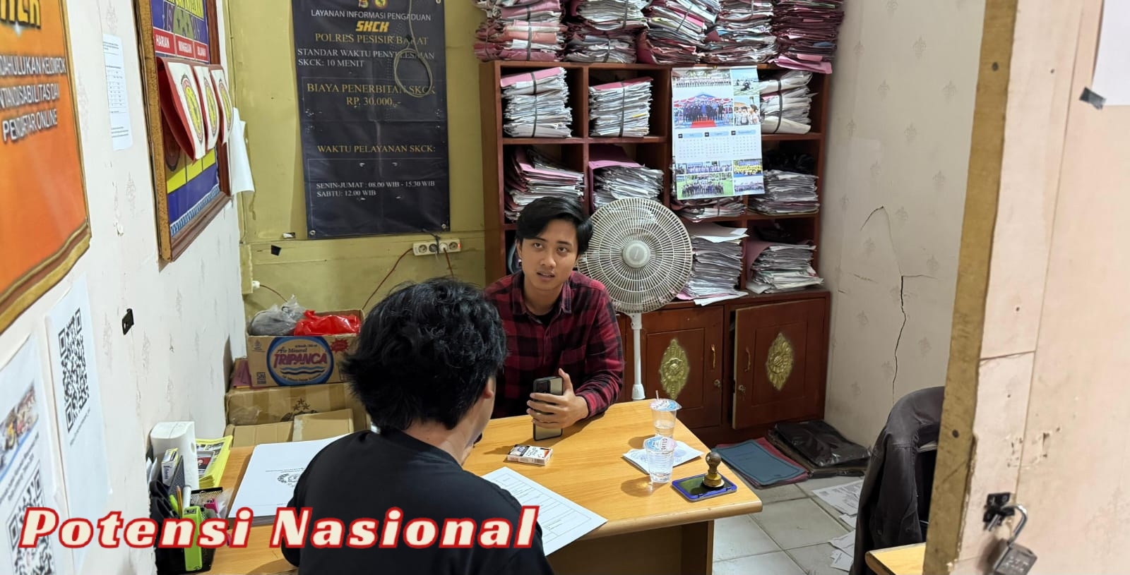 Polres Pesisir Barat Pastikan Berikan Pelayanan Terbaik Dalam Pembuatan SKCK