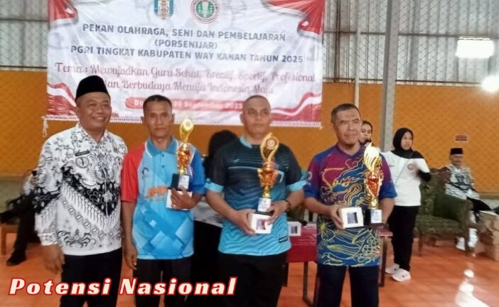 Porsenijar 2025: Guru Way Kanan Tunjukkan Bakat, Kreativitas, dan Prestasi