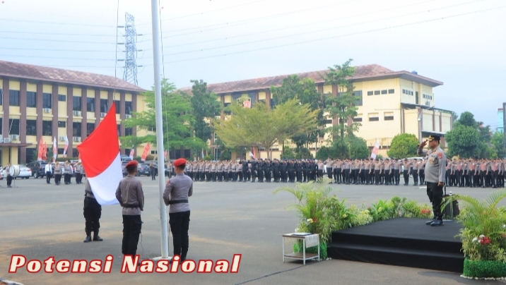 Polda Lampung Peringati Haornas ke-42, Ajak Pemuda Jadikan Olahraga Sebagai Budaya
