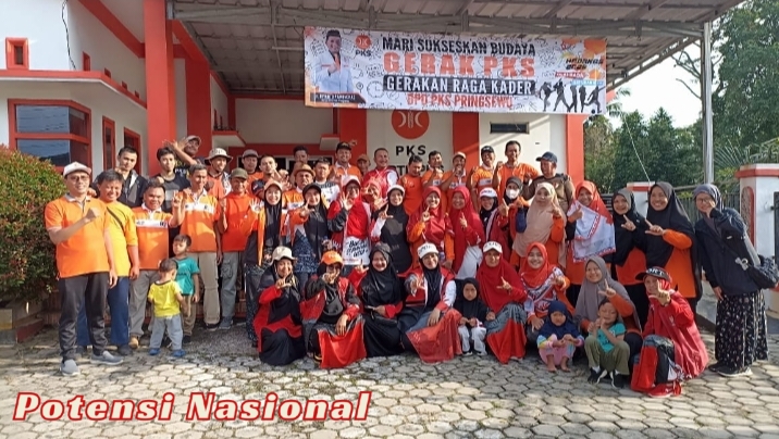 PKS Pringsewu Gelar Jalan Sehat dan Senam Bersama, Meriah dan Penuh Kebersamaan