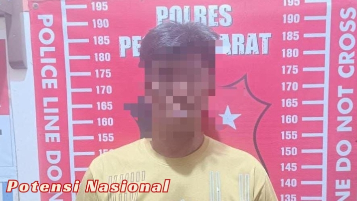 Polres Pesisir Barat Amankan Pria Pemilik Dua Pucuk Senjata Api Rakitan