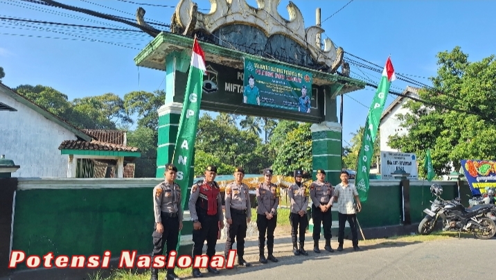Sat Samapta Polres Pesisir Barat Laksanakan Pengamanan Pelantikan Kepemimpinan Lanjut Gerakan Pemuda Ansor