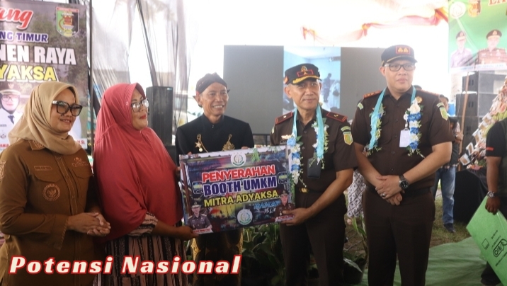 Kejati Lampung Gelar Panen Raya dan Peresmian UMKM Mitra Adhyaksa di Lampung Timur
