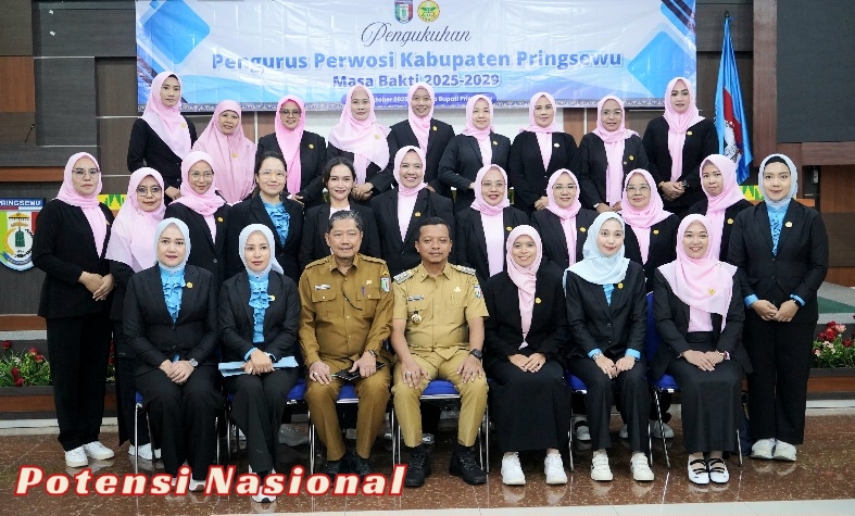 Bupati Pringsewu Harapkan PERWOSI Tingkatkan Eksistensi Wanita Kembangkan Olahraga