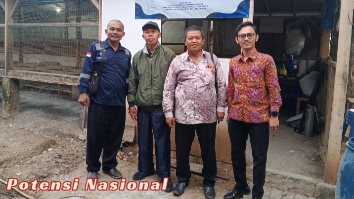Ketua MPM Muhammadiyah Lampung Utara Studi Tiru ke Peternakan Binaan JATAM Pringsewu