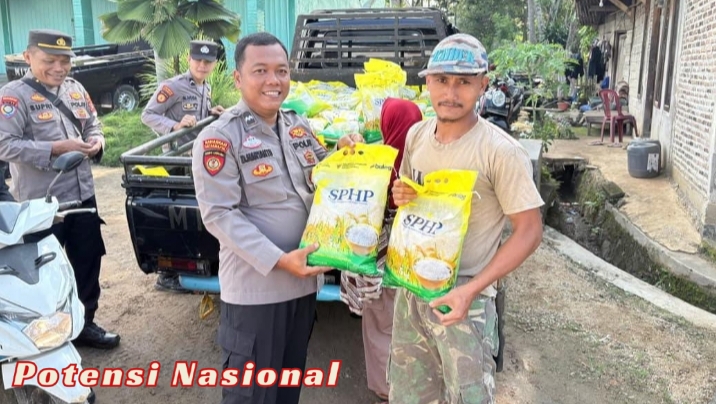 Dukung Pertumbuhan Ekonomi,Polsek Bengkunat Gelar Gerakan Pangan Murah