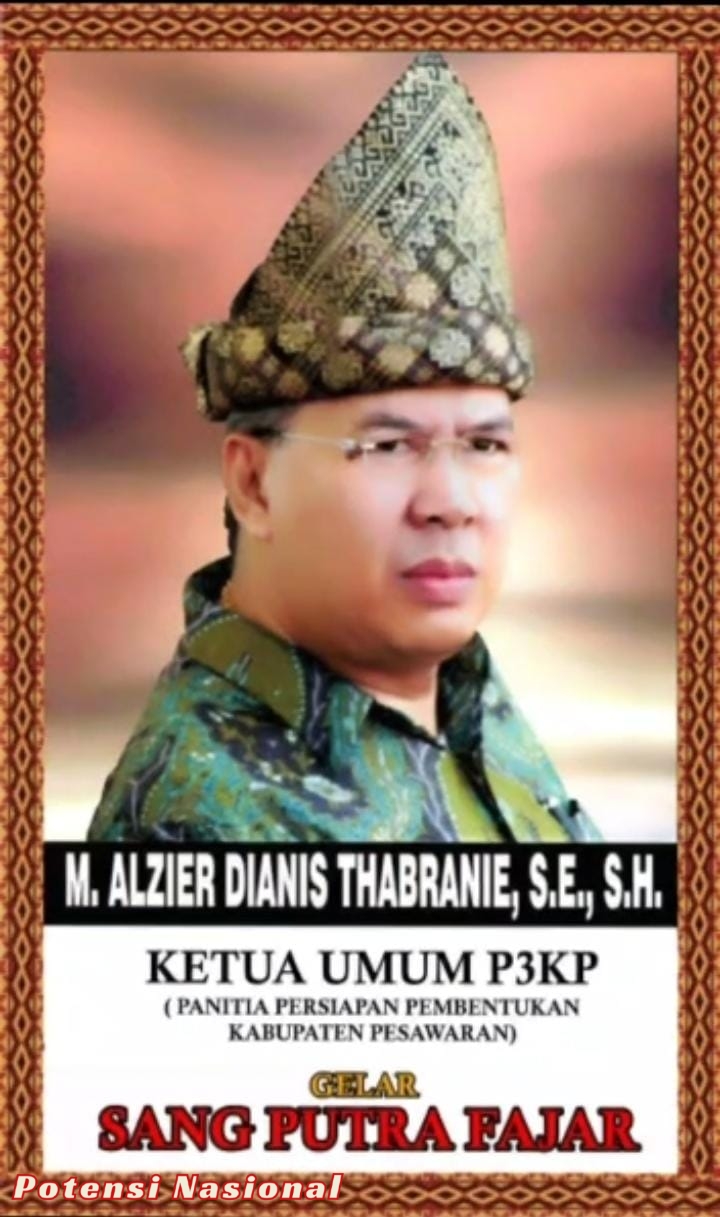 Ulang Tahun ke-68 M. Alzier Dianis Thabranie, “Sang Putra Fajar” yang Dikenang Sebagai Pejuang Pemekaran Pesawaran