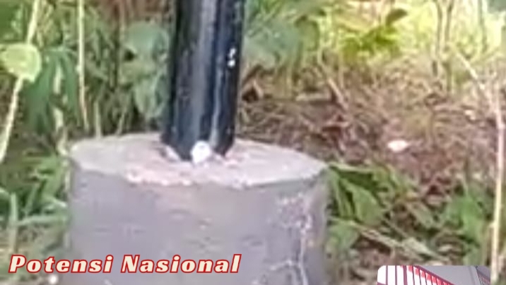 Diduga Tanpa Izin, Tiang WiFi Berdiri di Halaman Rumah Warga Tanjung Anom