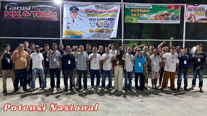 Open Turnamen Al Jami Cup I di Pekon Bulurejo Resmi Dibuka, Fokus Galang Donasi Pembangunan Masjid Al Jami