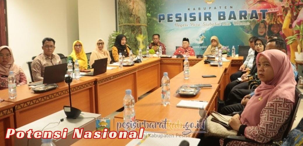 Wakil Bupati Pesibar Dedi Irawan Ikuti Rapat Virtual Bersama Kemenkes RI
