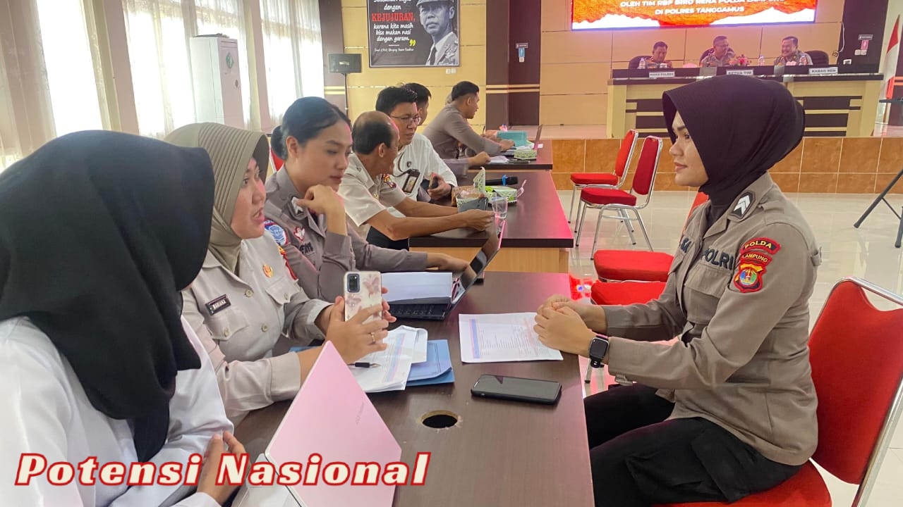 Polres Tanggamus Ikuti Sosialisasi dan Asistensi Pembangunan Zona Integritas 2026
