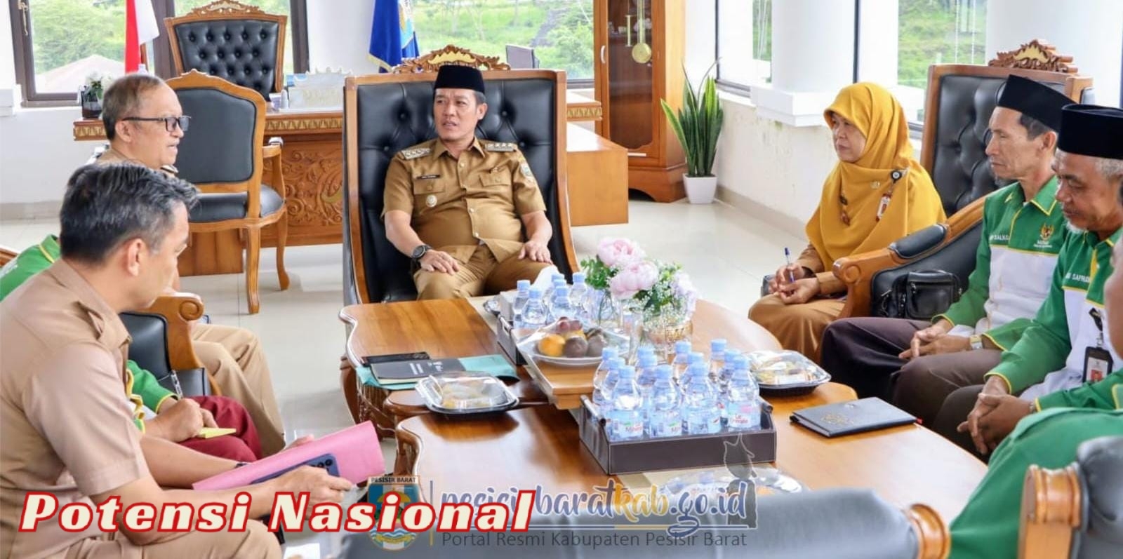 Baznas Pesibar Lakukan Audiensi Dengan Bupati Pesisir Barat