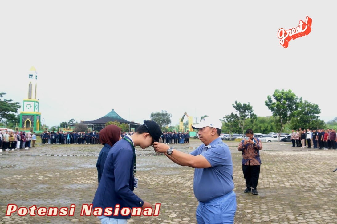 PEMKAB PRINGSEWU TERIMA 1.121 MAHASISWA PKN POLINELA