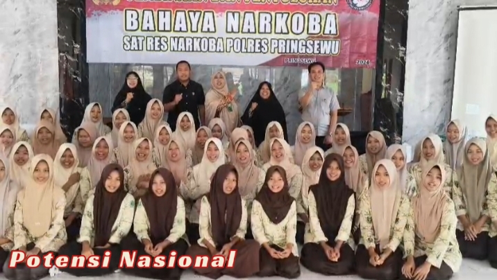 Satresnarkoba Polres Pringsewu Intensifkan Edukasi Bahaya Narkoba di Lingkungan Pelajar