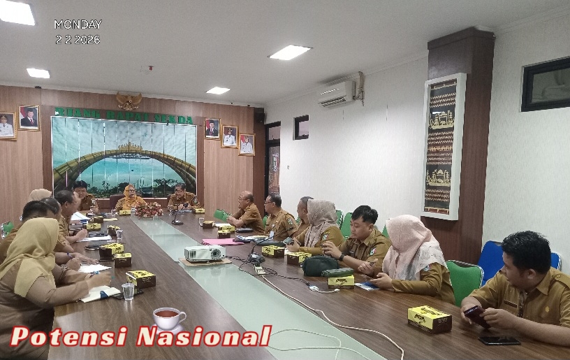 Pemkab Pringsewu Rapat Percepatan Penyediaan Lahan Koperasi Merah Putih