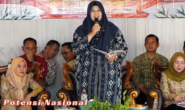 Wakil Bupati Pringsewu Buka Musrenbang Kec. Banyumas