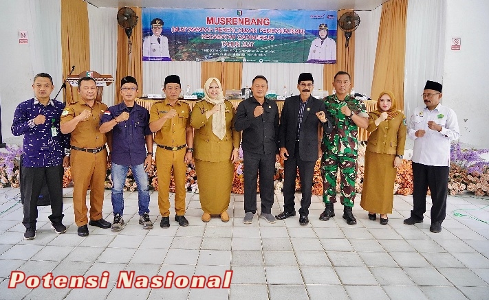 DIBUKA WABUP PRINGSEWU, KECAMATAN GADINGREJO GELAR MUSRENBANG RKPD 2O27