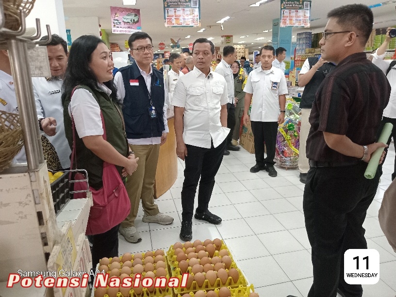 Bupati Pringsewu Pantau Peredaran Makanan Jelang Hari Raya Idulfitri