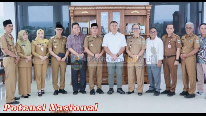 Bupati Pesisir Barat Terima Kunjungan Komisi VII DPR RI