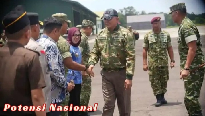 Bupati Way Kanan Sambut Menhan, Perkuat Sinergi Ketahanan Wilayah