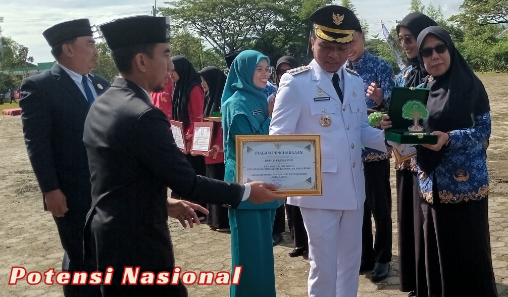 Pemkab Gelar Upacara Hari Jadi Ke-17 Kabupaten Pringsewu