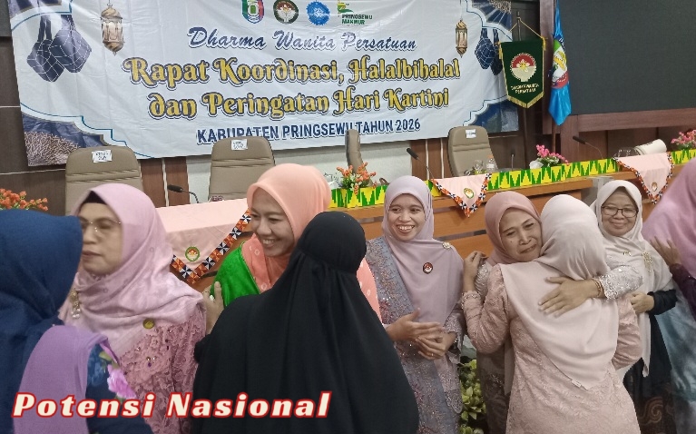 DWP Pringsewu Gelar Rakor, Halalbilhalal & Seminar Peringatan Hari Kartini 2026